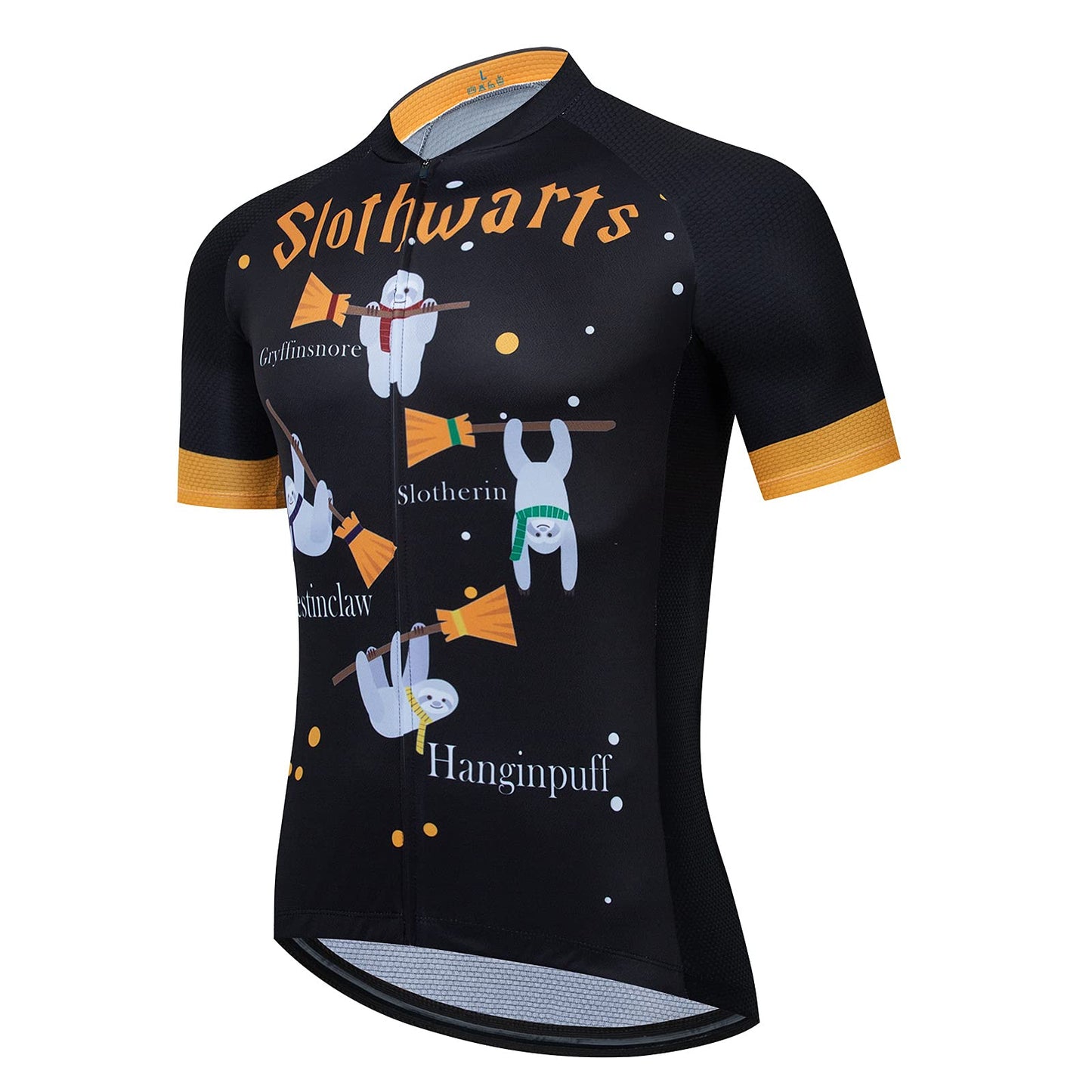 Sloth Warts Halloween Funny Short Sleeve Cycling Jersey