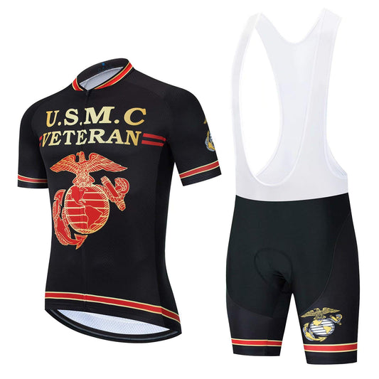 U.S Marine Corps Eagle Cycling Jersey Matching Kits