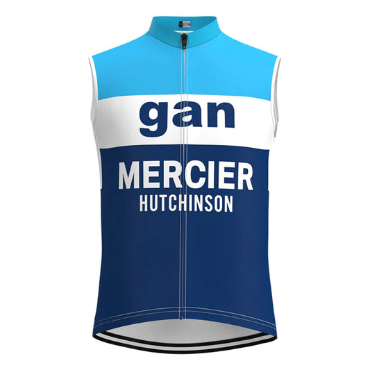 gan Blue Retro MTB Cycling Vest