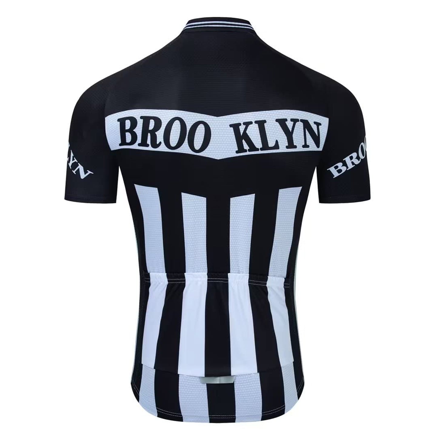 Brooklyn Black Short Sleeve Cycling Jersey