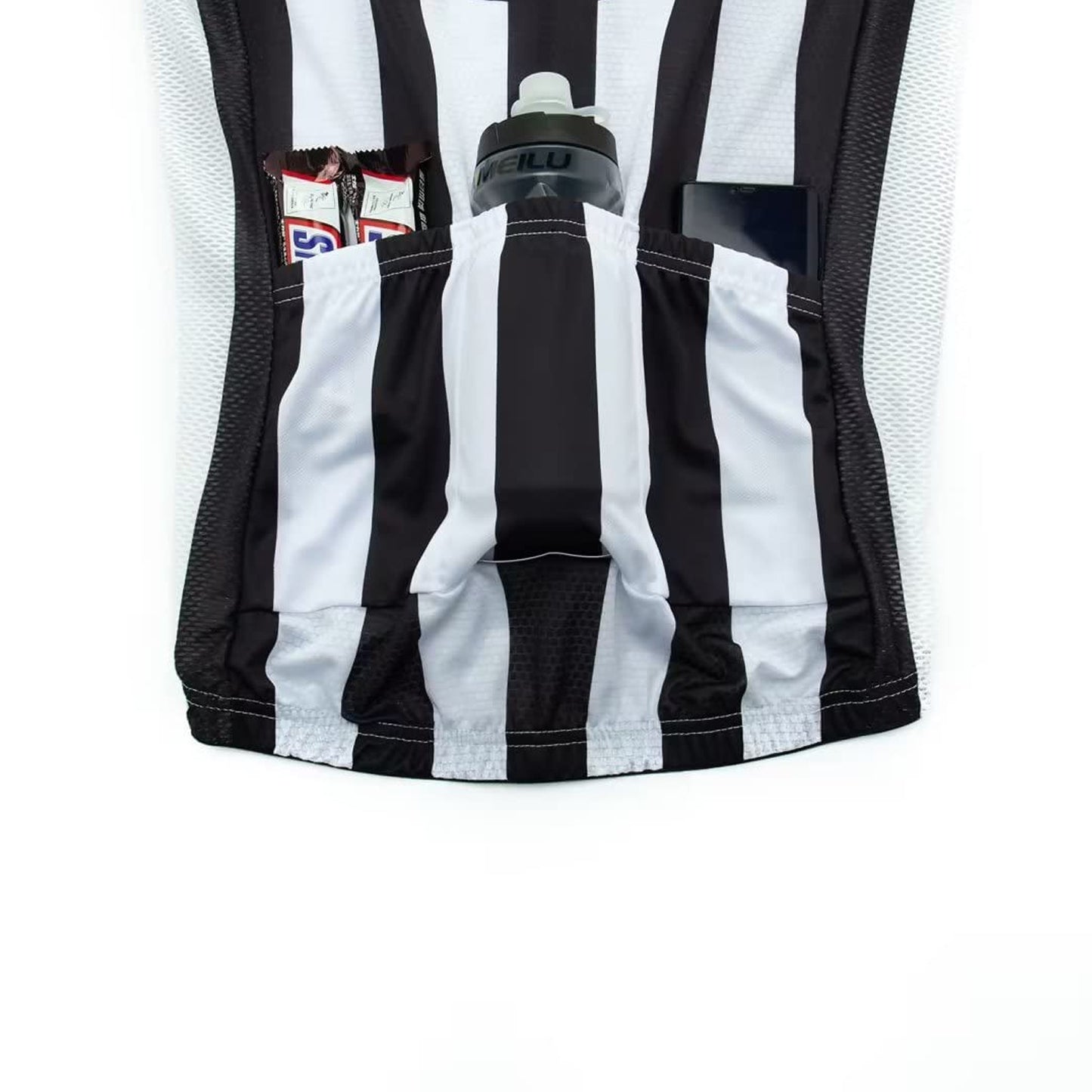 Brooklyn Black Short Sleeve Cycling Jersey