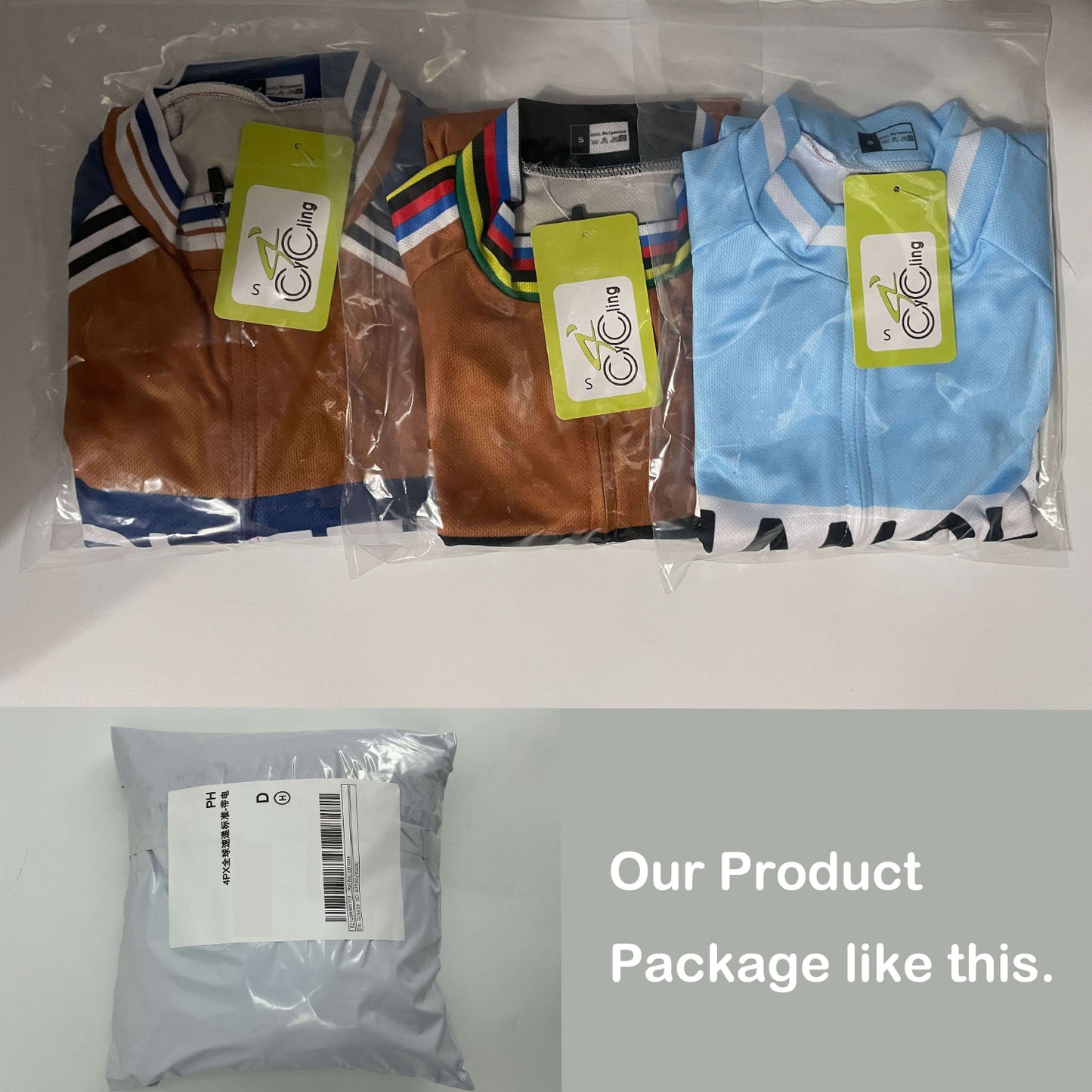 SPLENDOR Blue Vintage Long Sleeve Cycling Jersey Top