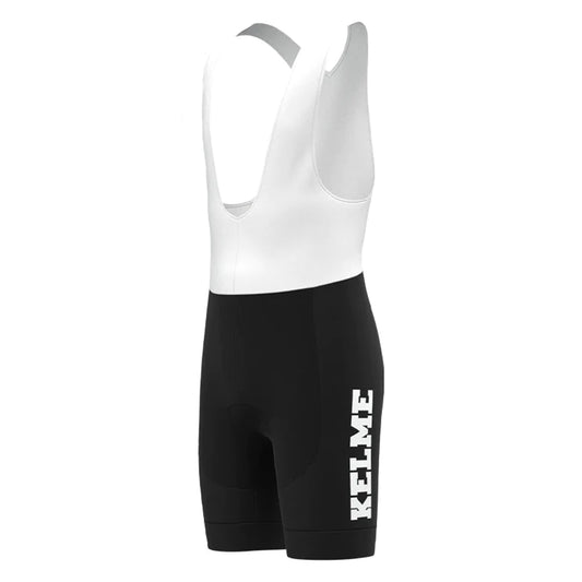 Kelme Black Vintage Cycling Bib Shorts