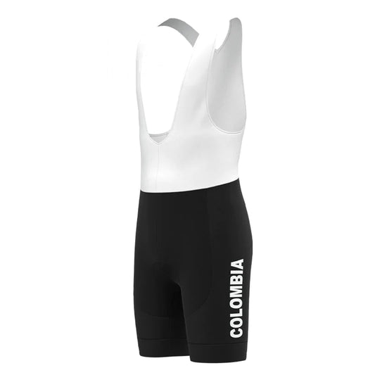 Colombia Black Vintage Cycling Bib Shorts