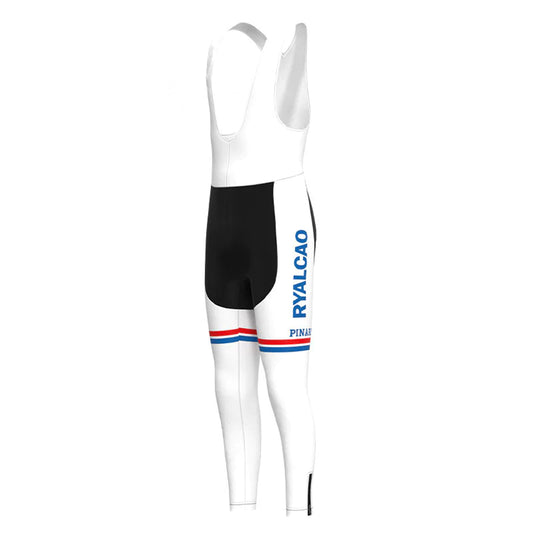 Ryalcao Pinarello White Retro MTB Bike Pants