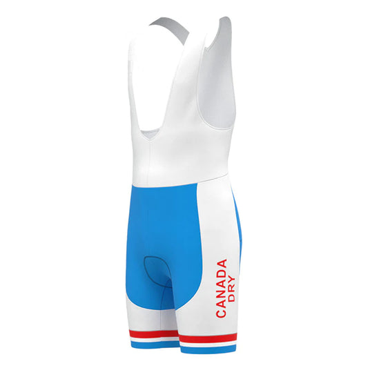 Canada Dry Gazelle Blue Vintage Cycling Bib Shorts