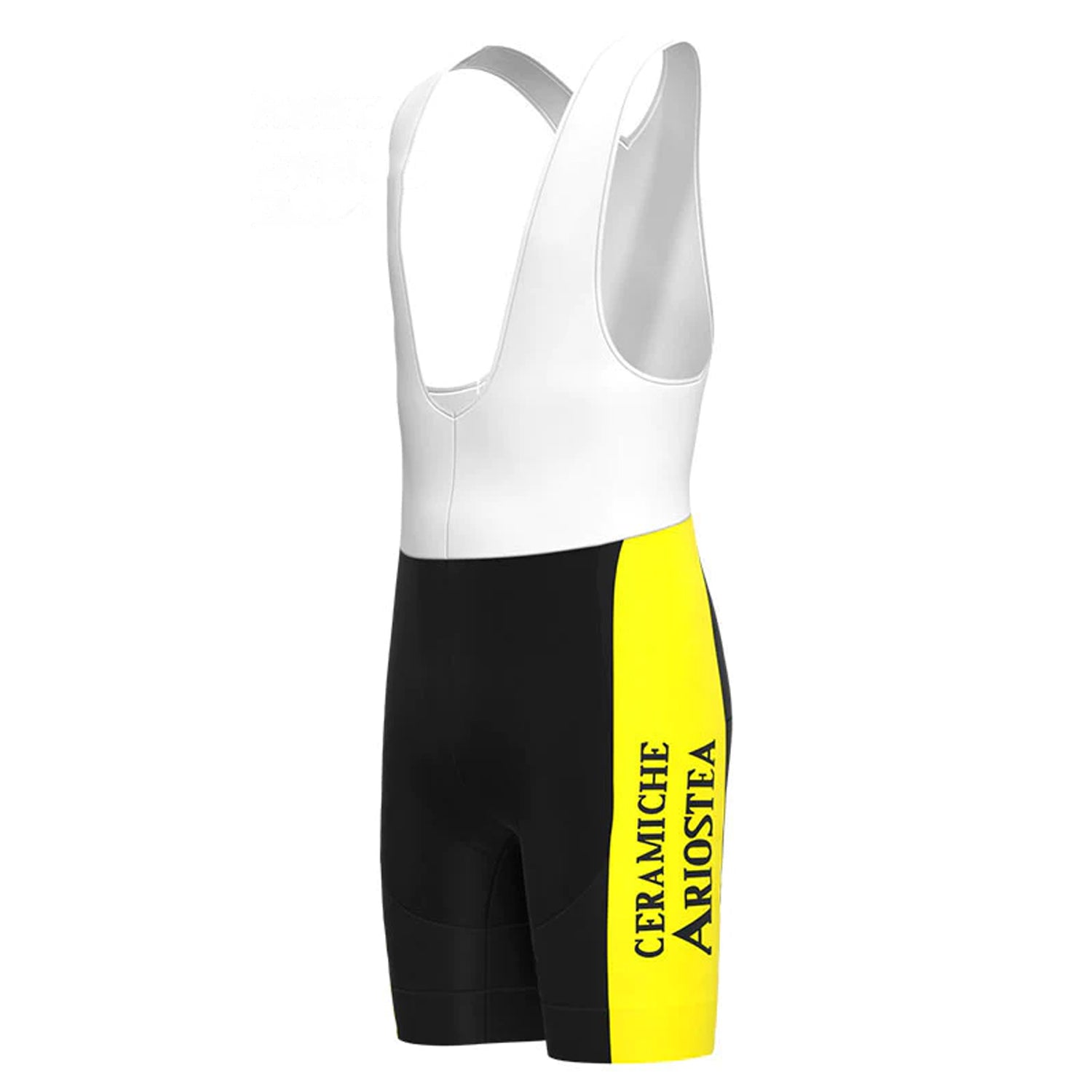 Ariostea Yellow Vintage Cycling Bib Shorts – Retrobiky®