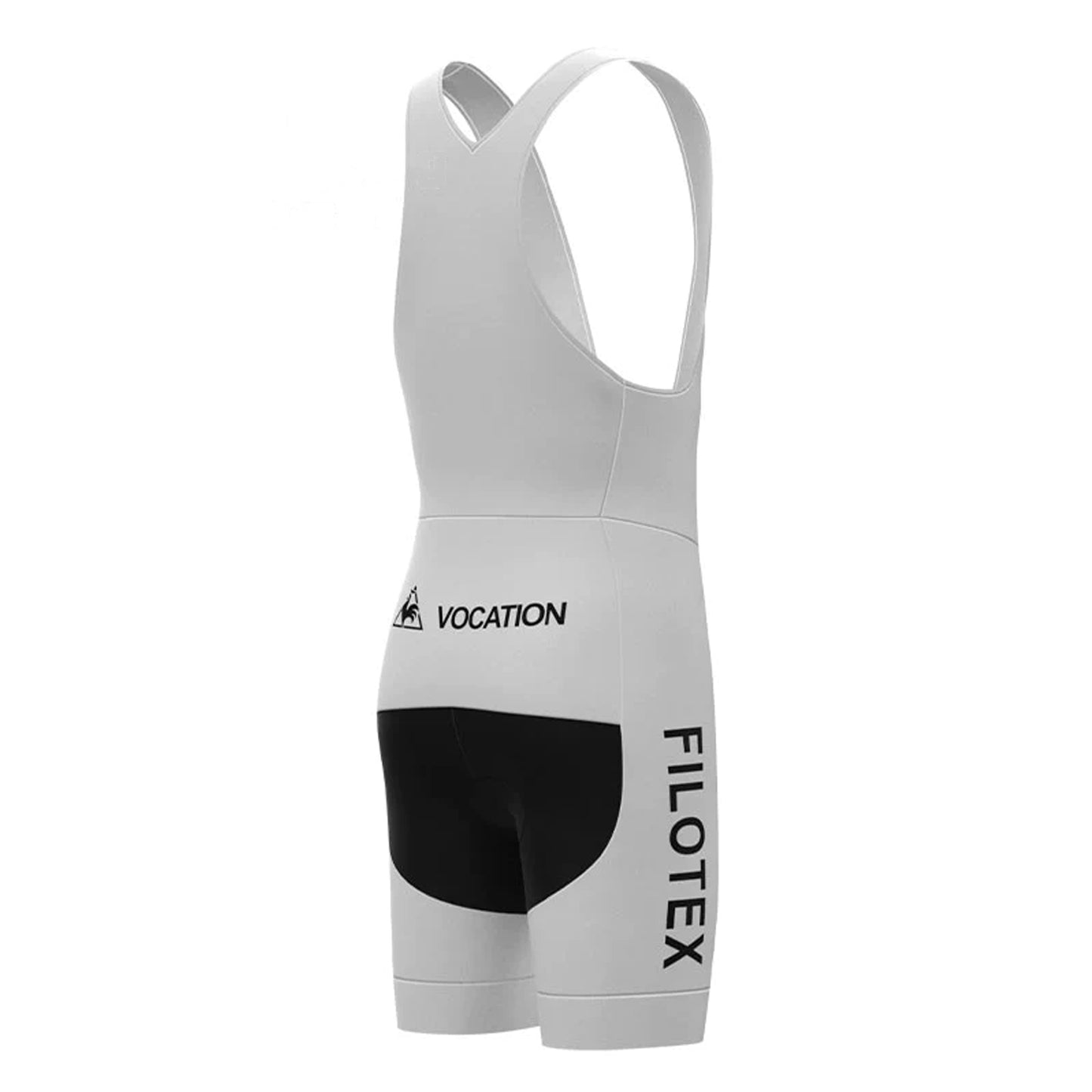 Filotex Black Vintage Cycling Bib Shorts