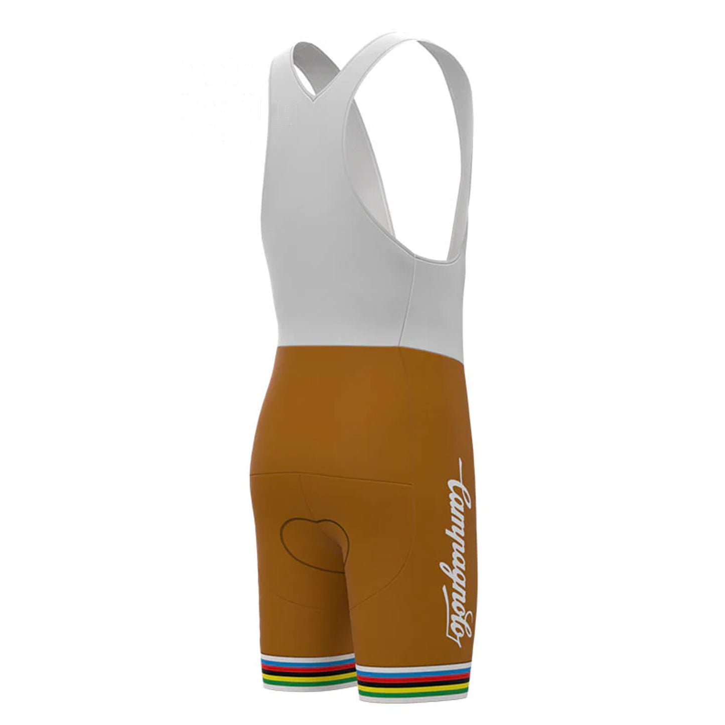 Molteni Brown Vintage Cycling Bib Shorts