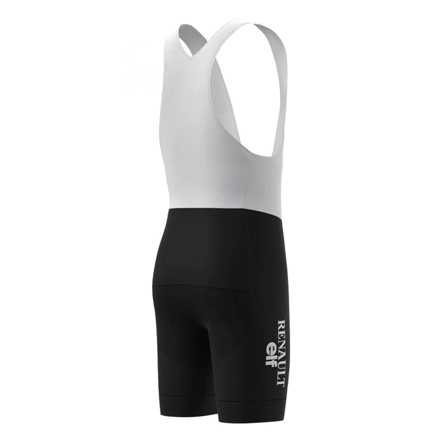 Renault ELF Black Vintage Cycling Bib Shorts