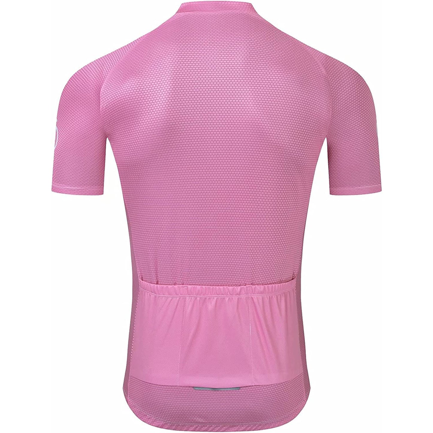 Pink Short Sleeve Cycling Jersey