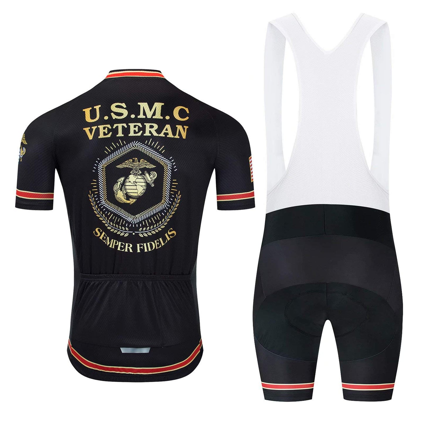 U.S Marine Corps Eagle Cycling Jersey Matching Kits