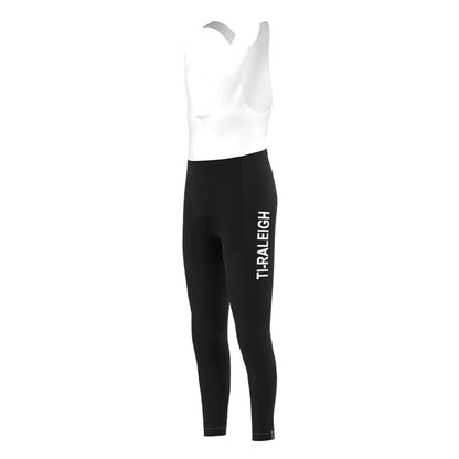 TI Raleigh White Vintage Long Sleeve Cycling Jersey Matching Set
