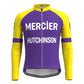 Mercier Hutchinson Purple Long Sleeve Cycling Jersey Matching Set