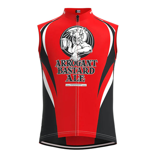 ARROGANT BASTARD ALE Red Retro MTB Cycling Vest