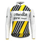 Renault Gitane Yellow Long Sleeve Cycling Jersey Matching Set