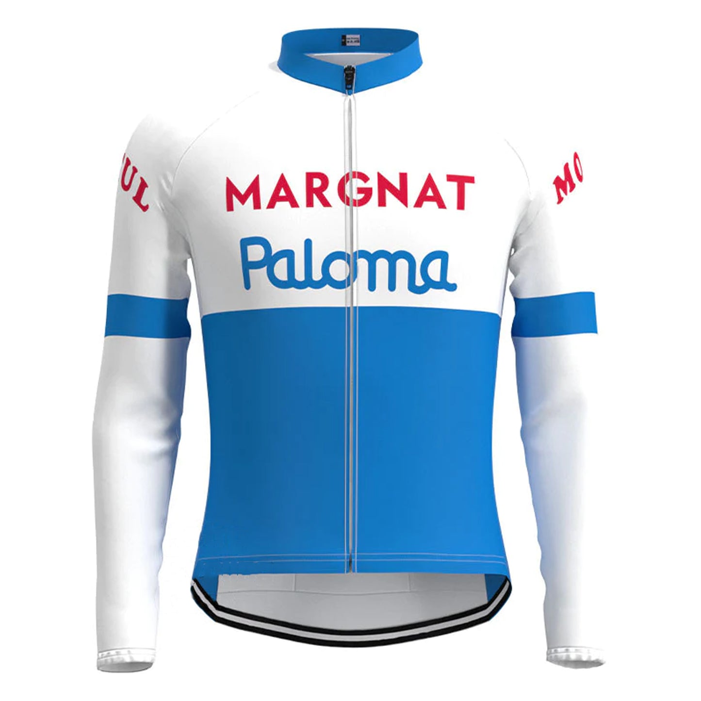 Margnat Blue Long Sleeve Cycling Jersey Matching Set