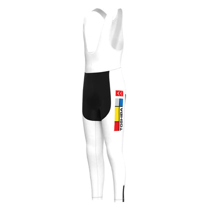 Toshiba Long Sleeve Cycling Jersey Matching Set