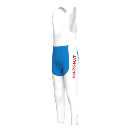 Margnat Blue Long Sleeve Cycling Jersey Matching Set