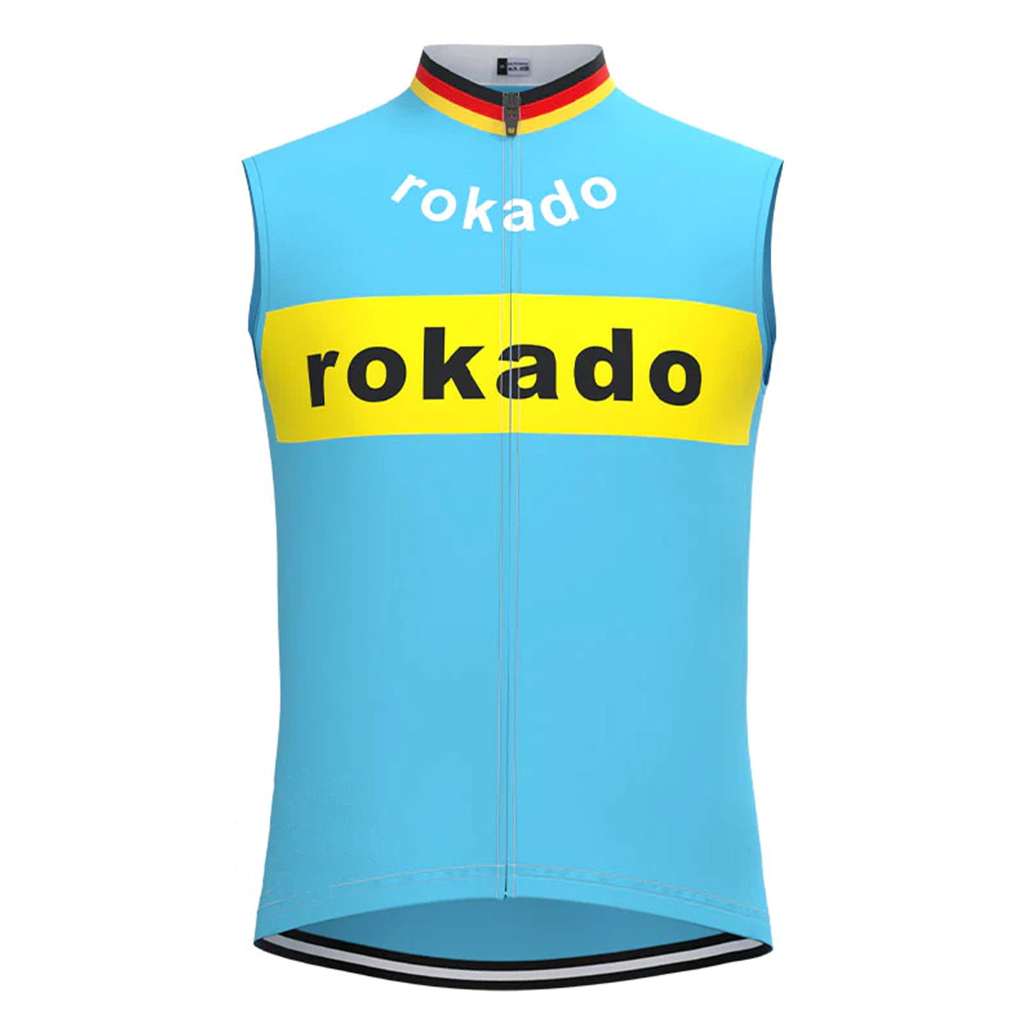 Rokado Blue Retro MTB Cycling Vest