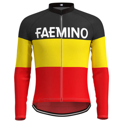 Faemino Long Sleeve Cycling Jersey Matching Set