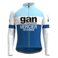 Gan Blue Long Sleeve Cycling Jersey Matching Set