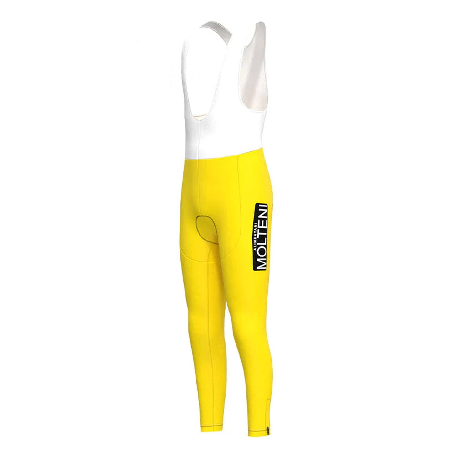 Molteni Yellow Long Sleeve Cycling Jersey Matching Set