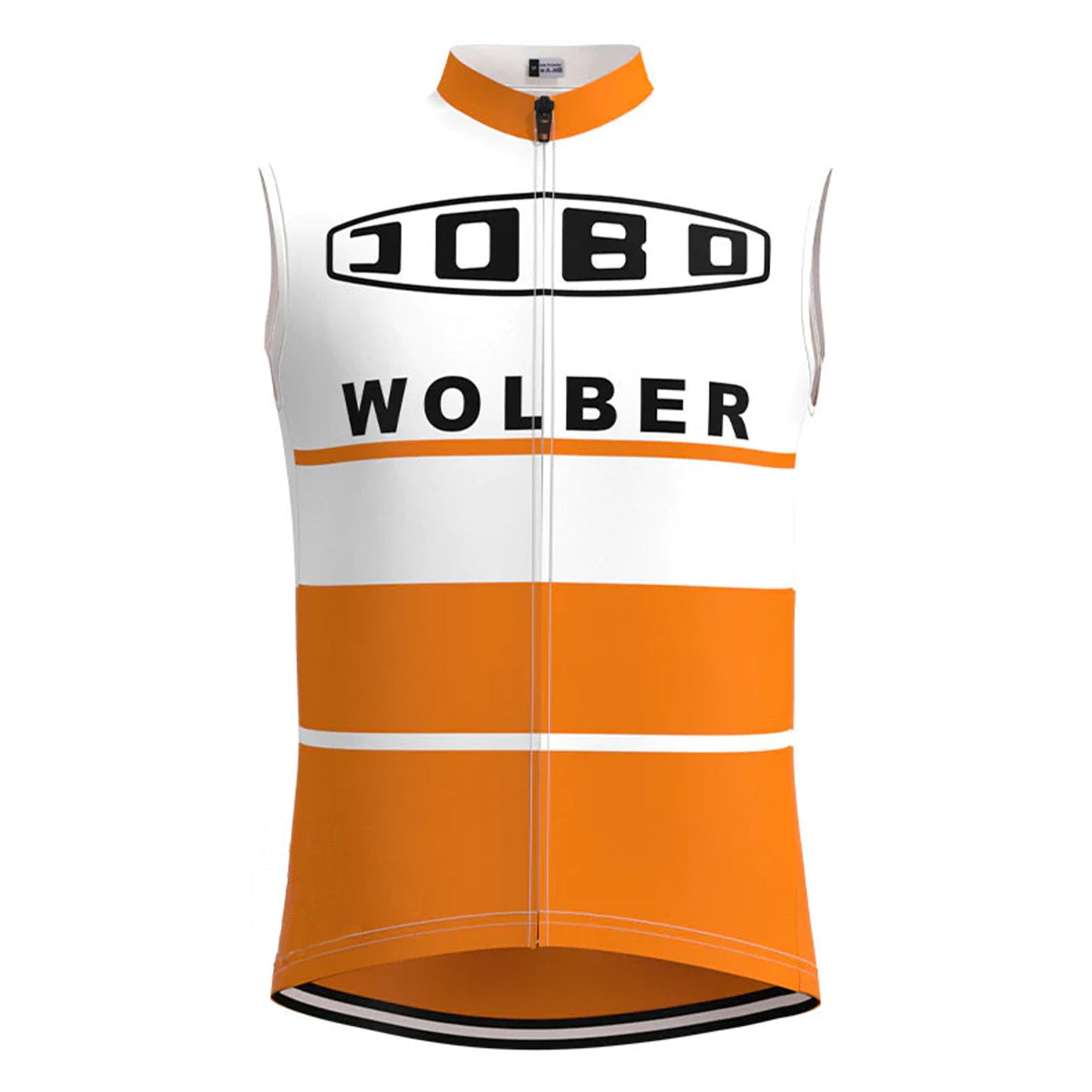 JOBO Orange Retro MTB Cycling Vest