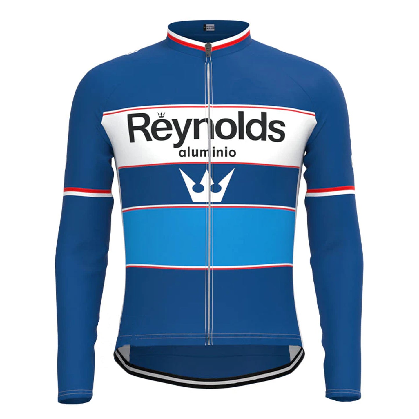 Reynolds Blue Long Sleeve Cycling Jersey Matching Set
