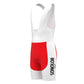 SONOLOR Red Vintage Short Sleeve Cycling Jersey Matching Set