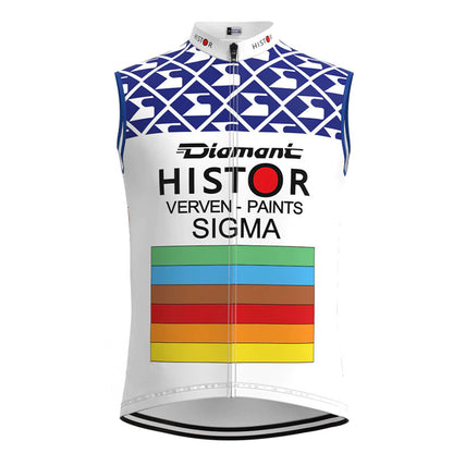 Histor Sigma White Retro MTB Cycling Vest