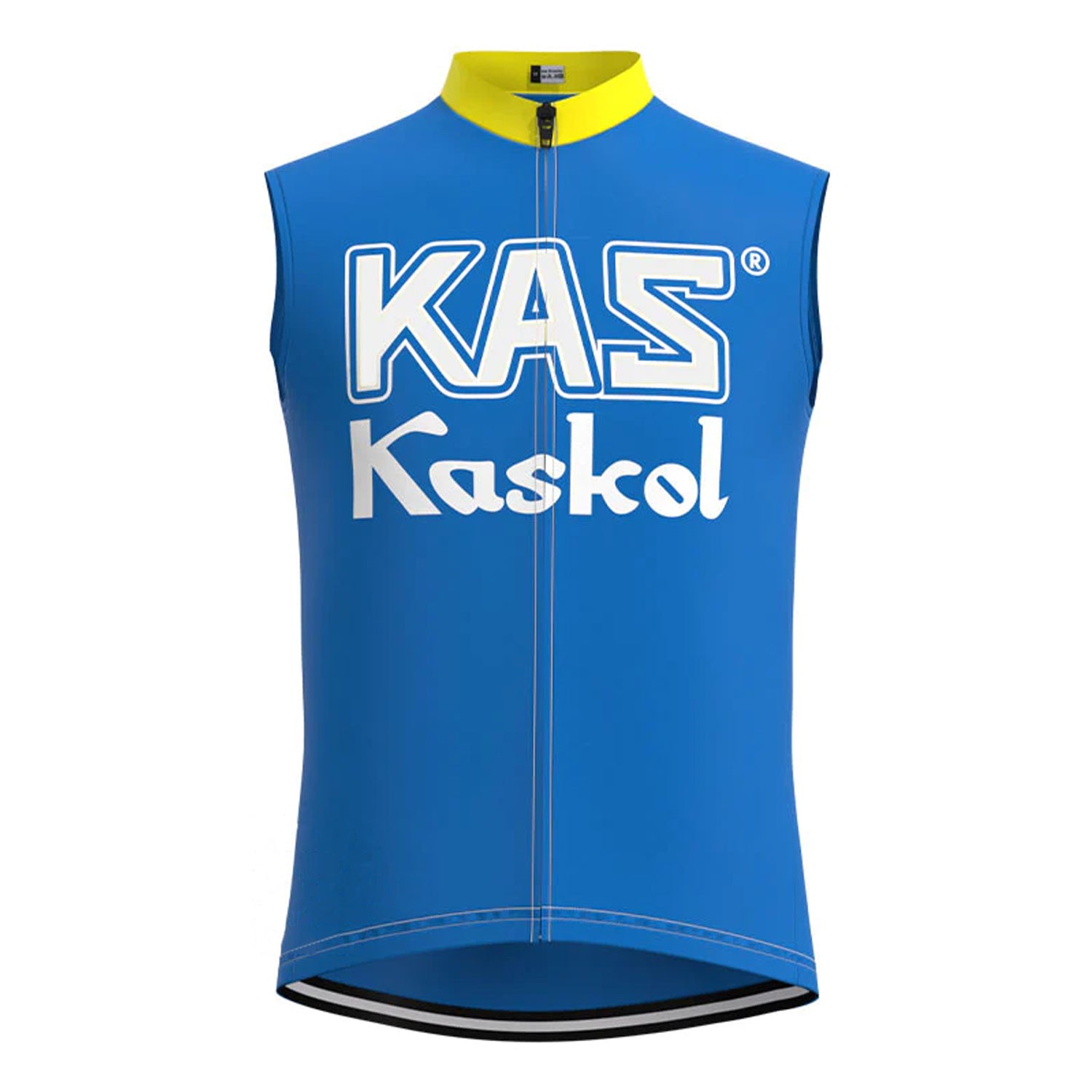 Kaskol KAS Kaskol Blue Retro MTB Cycling Vest – Retrobiky®