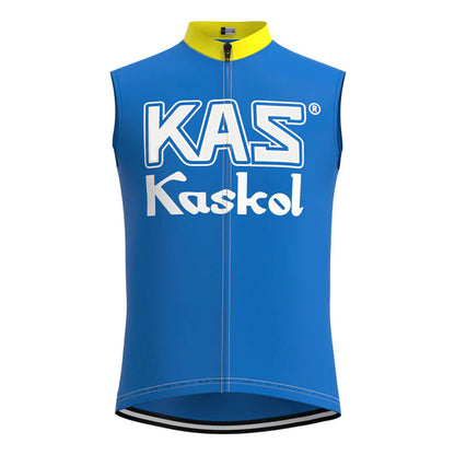 KAS Kaskol Blue Retro MTB Cycling Vest