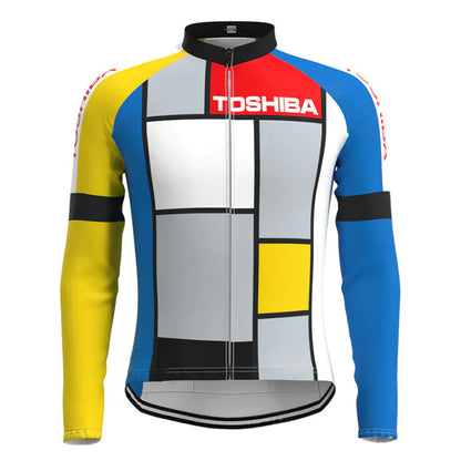 Toshiba Long Sleeve Cycling Jersey Matching Set