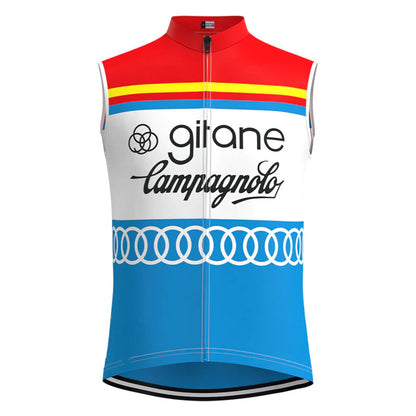 Gitane Red Blue Retro MTB Cycling Vest