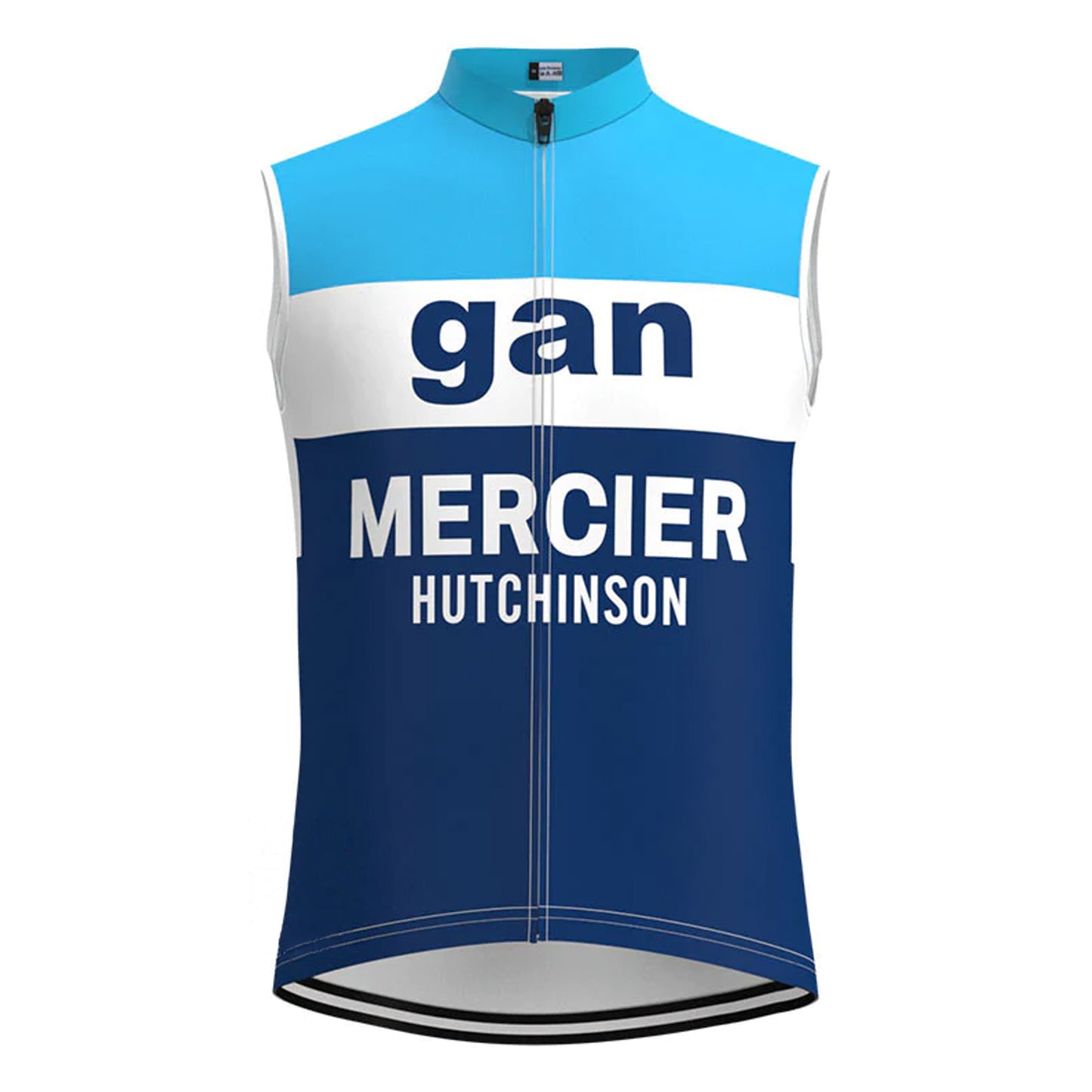 gan Blue Retro MTB Cycling Vest