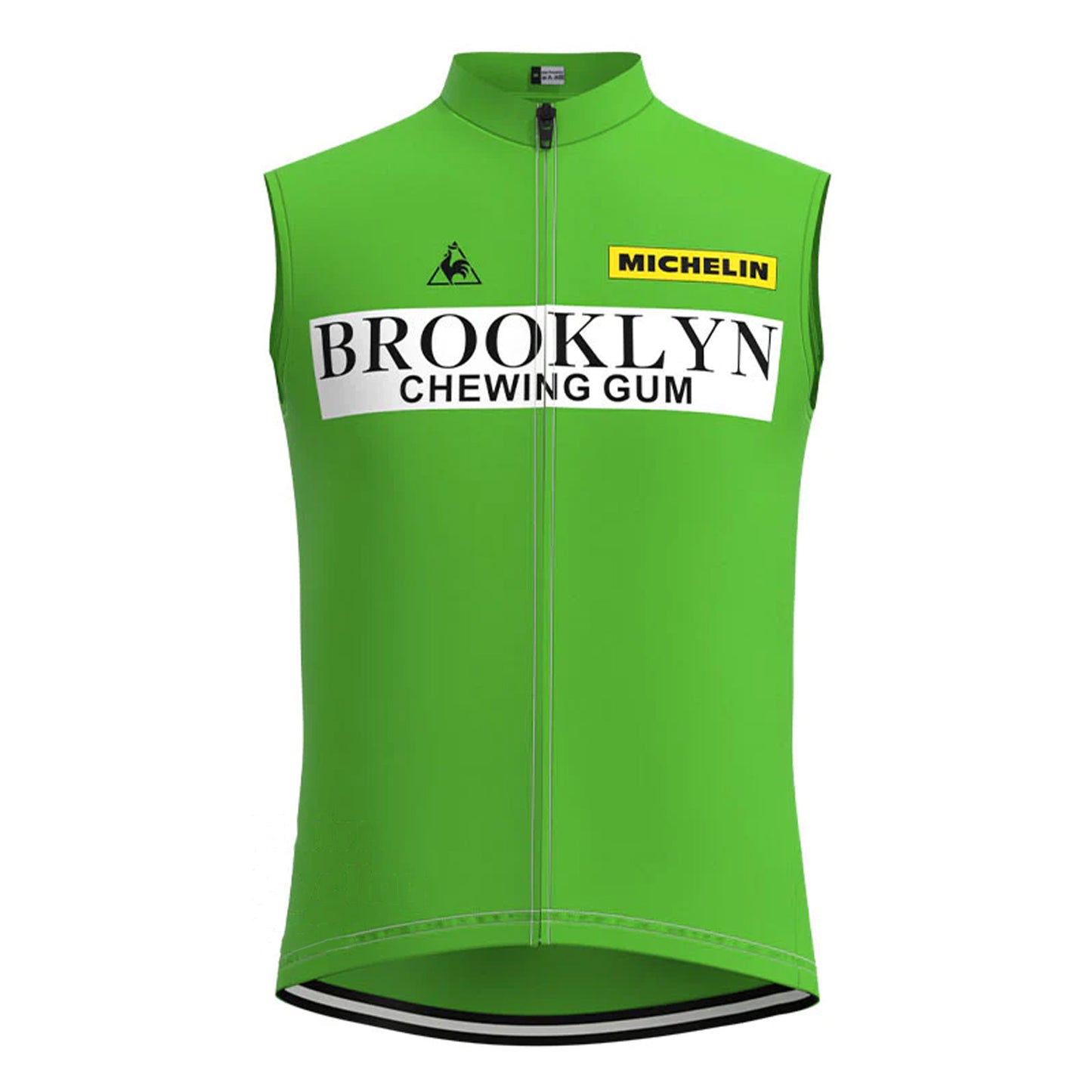 Brooklyn Green Retro MTB Cycling Vest