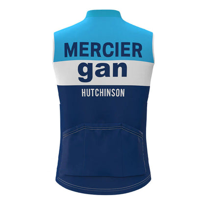gan Blue Retro MTB Cycling Vest
