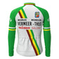 Vermeer Thijs Green Long Sleeve Cycling Jersey Matching Set