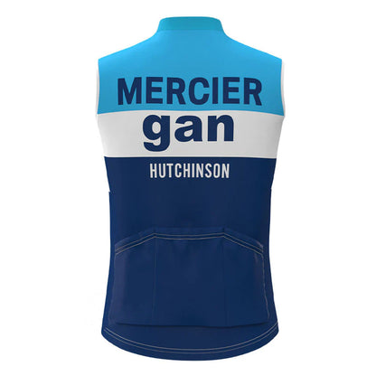 gan Blue Retro MTB Cycling Vest