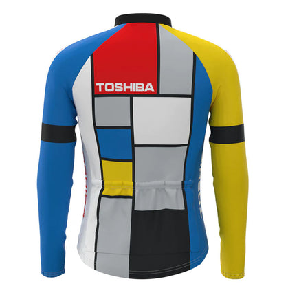 Toshiba Long Sleeve Cycling Jersey Matching Set