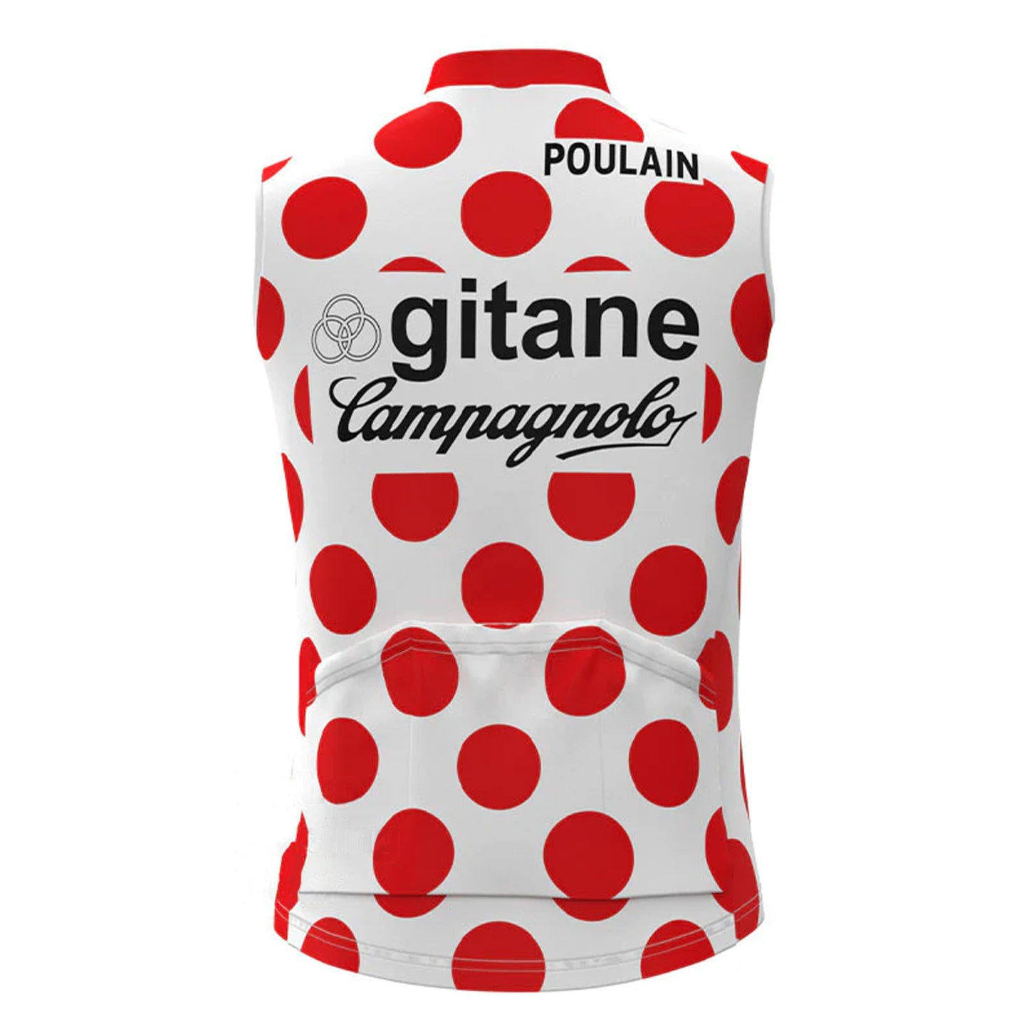 Gitane Campagnolo Red Retro MTB Cycling Vest