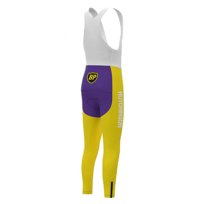 Mercier Hutchinson Purple Long Sleeve Cycling Jersey Matching Set