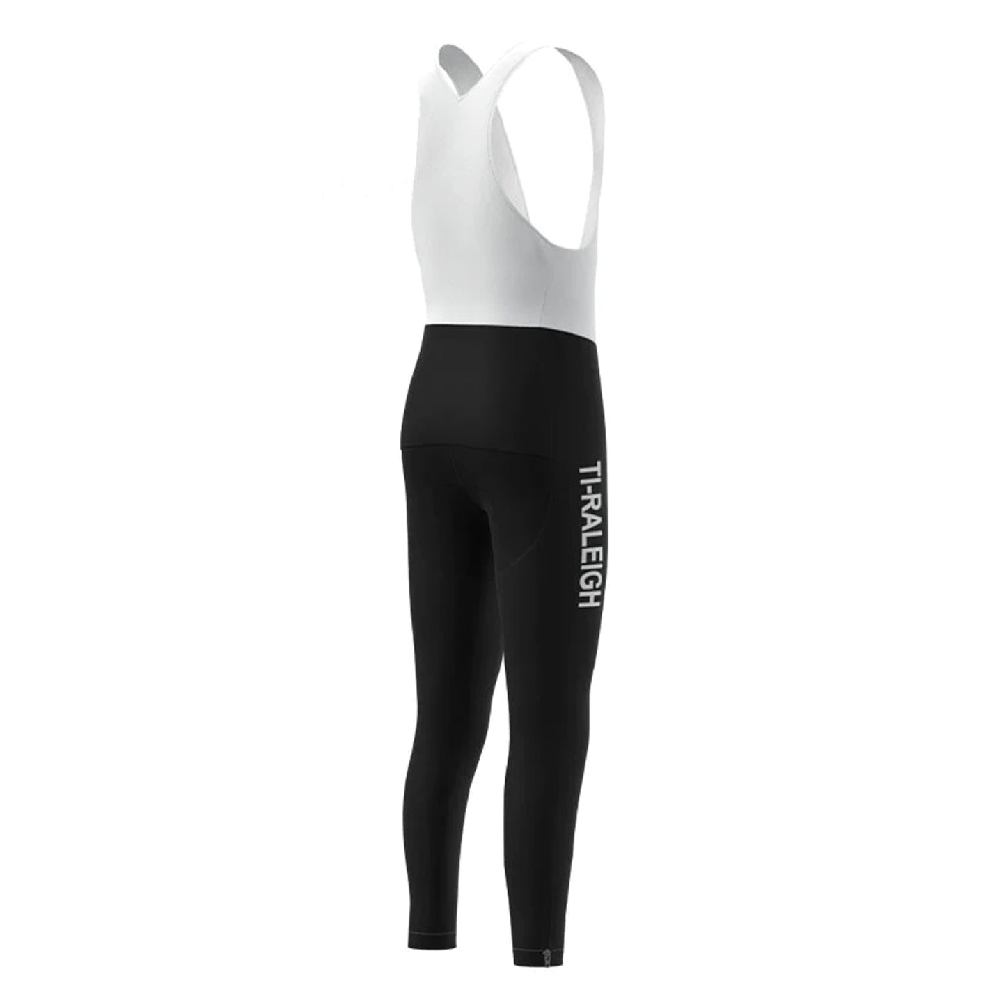 TI Raleigh White Long Sleeve Cycling Jersey Matching Set