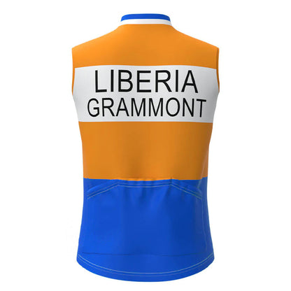 LIBERIA Grammont Orange Retro MTB Cycling Vest