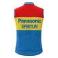 Panasonic Red Yellow Blue Retro MTB Cycling Vest