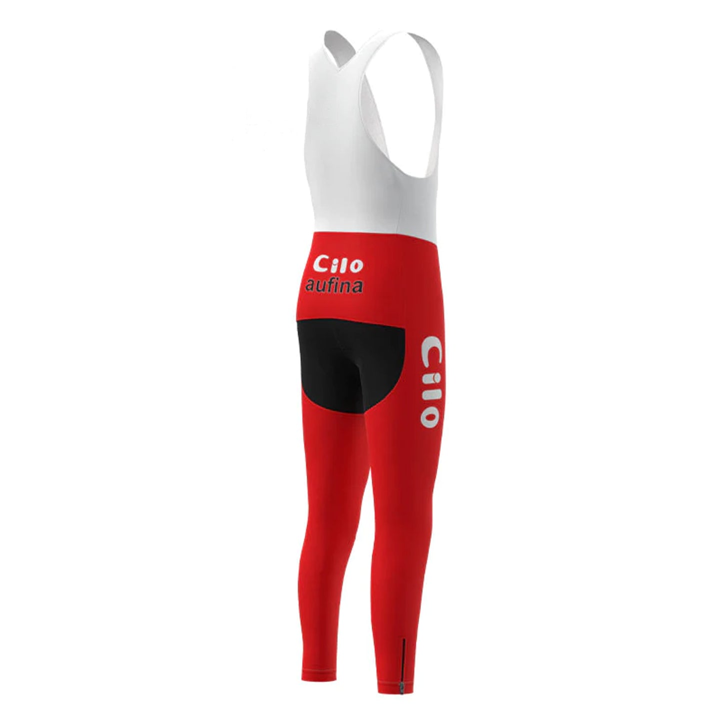 Cilo Aufina Red Long Sleeve Cycling Jersey Matching Set