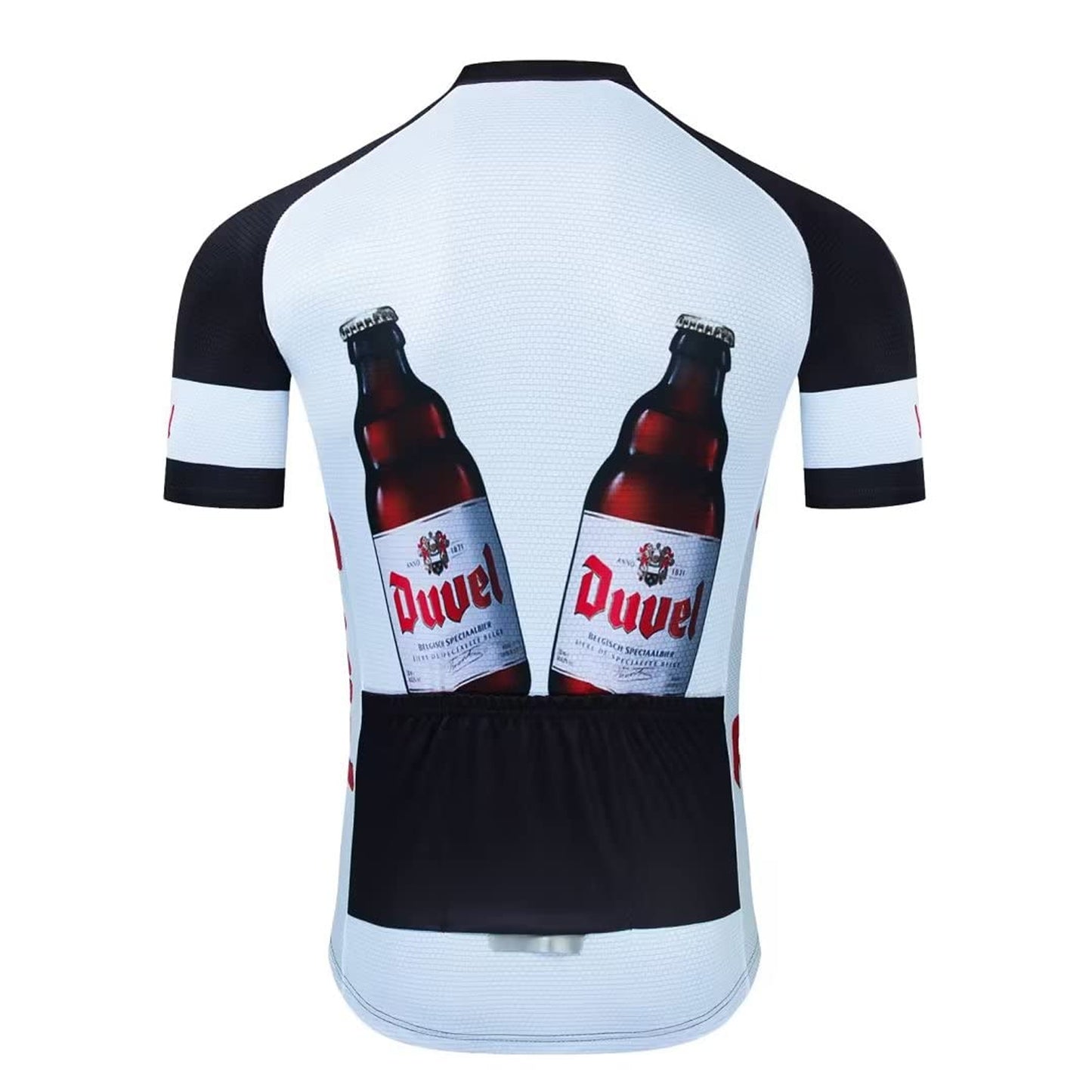 Beer Duvel Black Short Sleeve Cycling Jersey