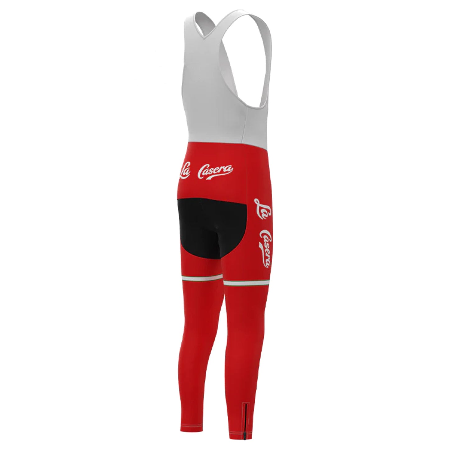 La Casera Peña Bahamontes Red Long Sleeve Cycling Jersey Matching Set