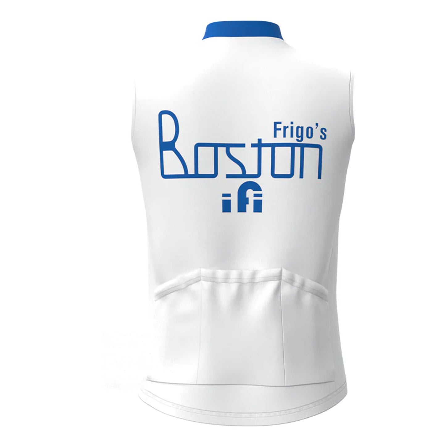 Boston–Mavic White Retro MTB Cycling Vest
